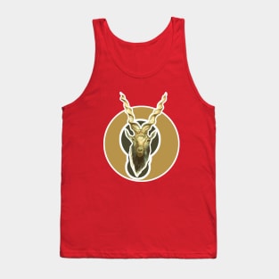 Head of goat falconeri from Asia Tank Top